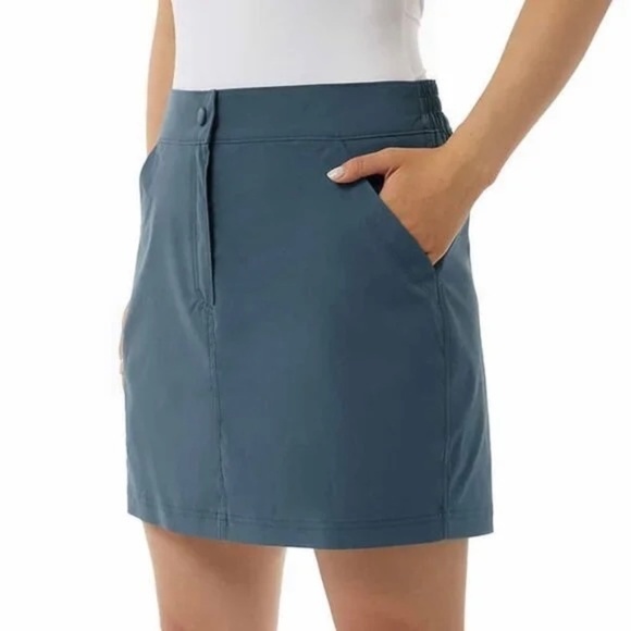 32 Degrees Ladies' Tech Skort/Skirt, Vintage Indigo (Blue), XXL NWT - Picture 3 of 14